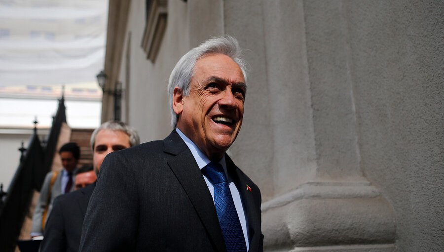 Presidente Piñera calificó como "necesaria" la aprobación en el Senado de la 'Ley Antisaqueos'