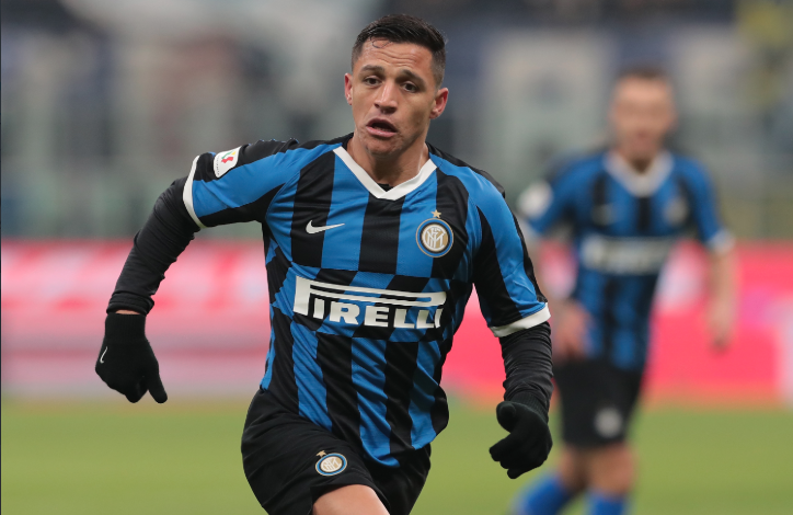 Alexis Sánchez fue titular en goleada del Inter ante Cagliari por Copa Italia