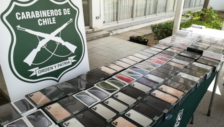 Carabineros Frustra Robo De 132 Celulares Desde Tienda En Viña Del Mar