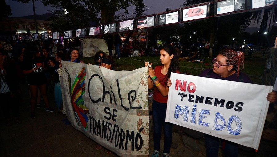 Manifestaciones se registran a las afueras de El Patagual en la previa al Festival de Olmué