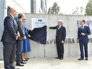 Ministro del Interior inauguró moderno complejo policial de la PDI Valparaíso