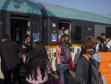 Tren del Recuerdo: 400 pasajeros en el primer viaje directo Santiago-Concepción