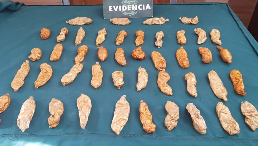 Detienen a banda que ingresaba droga al país en ovoides de preservativos