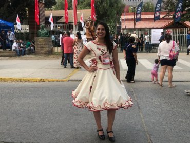 Joven de la comuna fue coronada como la reina del Festival de Olmué 2020