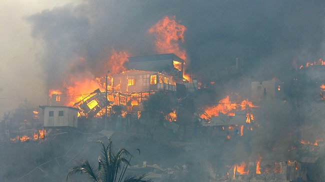 Corte de Valparaíso revoca fallo y ordena a inmobiliaria a pagar indemnización por megaincendio de 2013