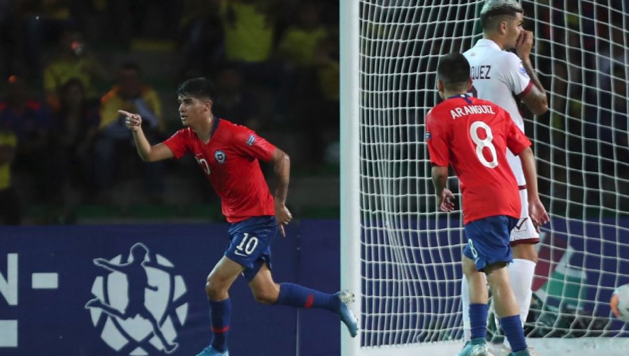 La Roja sub-23 consiguió un agónico triunfo ante Venezuela en Preolímpico