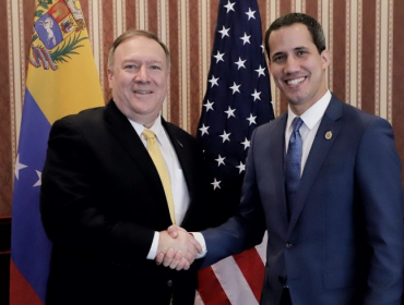 Mike Pompeo reafirma su apoyo a Juan Guaidó y advierte a Maduro que "todas las dictaduras terminan"