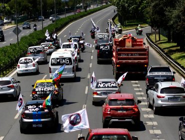 Movimiento "No+TAG" volvió a las calles de Santiago por "nulo avance" en negociación con el Gobierno