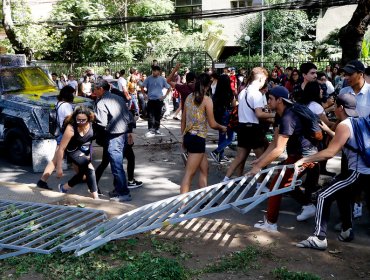 PSU fue suspendida en sede Providencia de la U. San Sebastián y en colegio Da Vinci de Las Condes