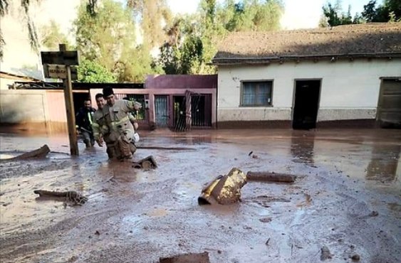 Onemi ordenó la evacuación de la localidad de Chanchoquín en comuna de Alto del Carmen