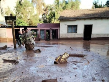 Onemi ordenó la evacuación de la localidad de Chanchoquín en comuna de Alto del Carmen