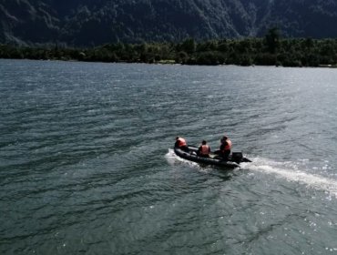 Intensa búsqueda de turista argentino desaparecido tras sufrir accidente con su familia en el río Aysén