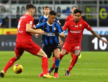 Inter de Alexis venció a la Fiorentina de Pulgar y avanzó a semis de Copa Italia