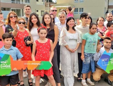 "Jardín del lago": 205 familias fueron beneficiadas con nuevo conjunto habitacional en Curauma