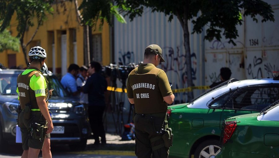 Frustran violento asalto a sucursal de ServiEstado en Cerro Navia