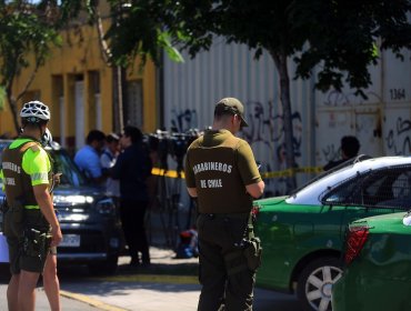 Frustran violento asalto a sucursal de ServiEstado en Cerro Navia