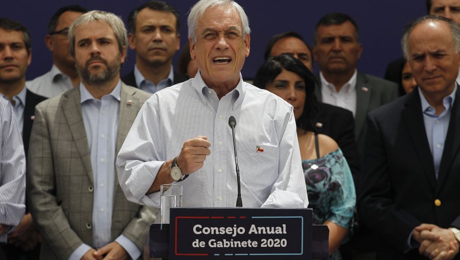 Presidente Piñera presenta hoja de ruta 2020 con cuatro pilares fundamentales