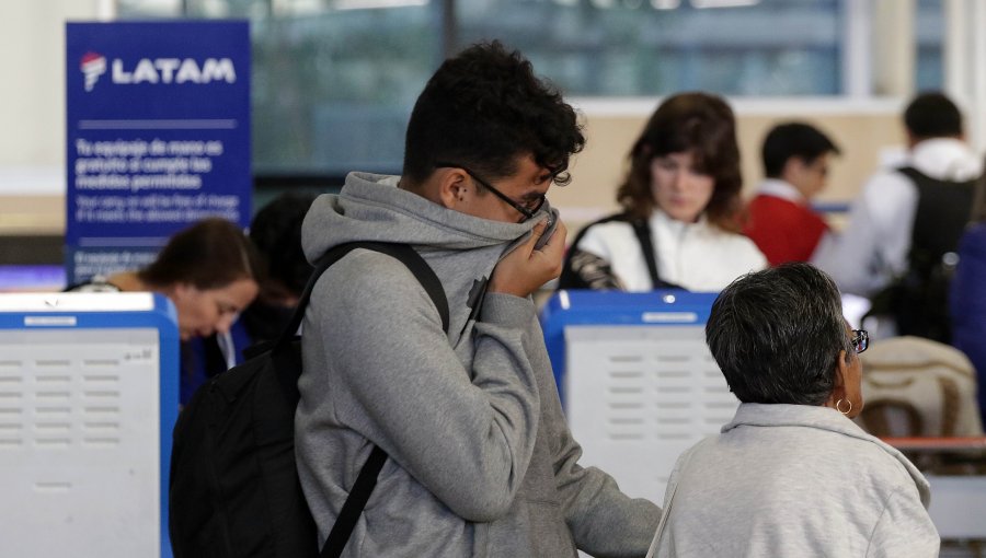 Alarma en vuelo a Punta Arenas por presunto caso de pasajero con síntomas de "Coronavirus"