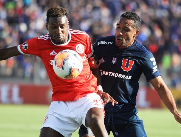 La U rescató un empate con un hombre menos ante Inter por Copa Libertadores