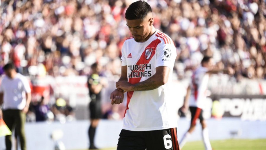 Paulo Díaz recibiría dos fechas de sanción por su última expulsión en River Plate