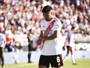 Paulo Díaz recibiría dos fechas de sanción por su última expulsión en River Plate