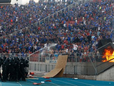 Cierran la galería sur del estadio Nacional para partidos de la U tras incidentes