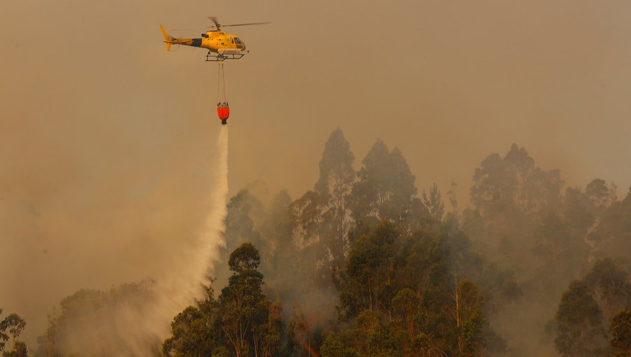 Declaran Alerta Temprana Preventiva para la región Metropolitana por amenaza de incendio forestal