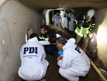 En prisión preventiva quedaron los cinco sujetos que construyeron elaborado túnel en Concón