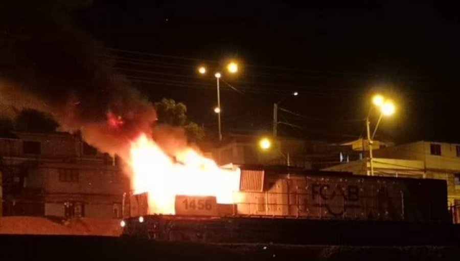 Amplían detención de único imputado por ataque a locomotora en Antofagasta