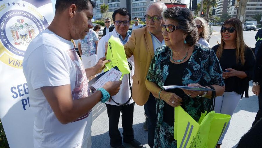 Refuerzan medidas de seguridad para evitar accidentes de tránsito en Viña del Mar