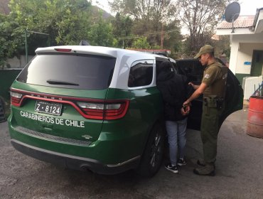 Carabineros detuvo a sujeto acusado de femicidio frustrado en Santiago