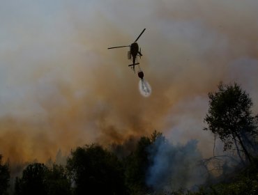 Declaran Alerta Temprana para la región Metropolitana por amenaza de incendio forestal