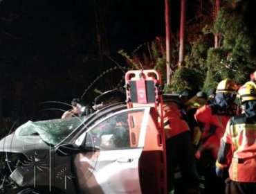 Mujer falleció tras chocar con camión que fue quemado y abandonado el 5 de febrero en Cañete