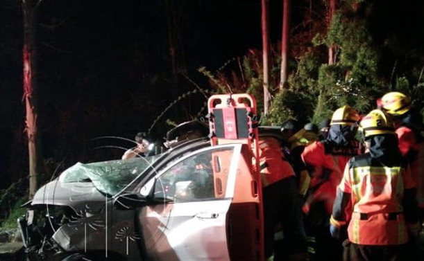 Mujer falleció tras chocar con camión que fue quemado y abandonado el 5 de febrero en Cañete