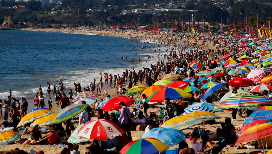 Radiografía a las vacaciones de los chilenos: Valparaíso, Viña del Mar y Concón son el destino favorito a nivel nacional