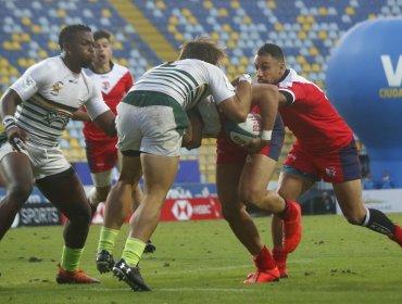 Rugby Seven en Viña: Los 'Cóndores' avanzan a cuartos con rendimiento perfecto