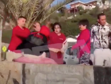 Al menos cinco personas golpearon brutalmente a dos mujeres en playa de El Quisco