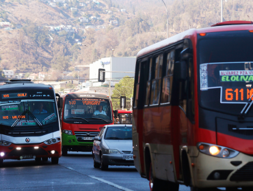 Microbuseros calificaron como un éxito el paro del transporte público en el Gran Valparaíso