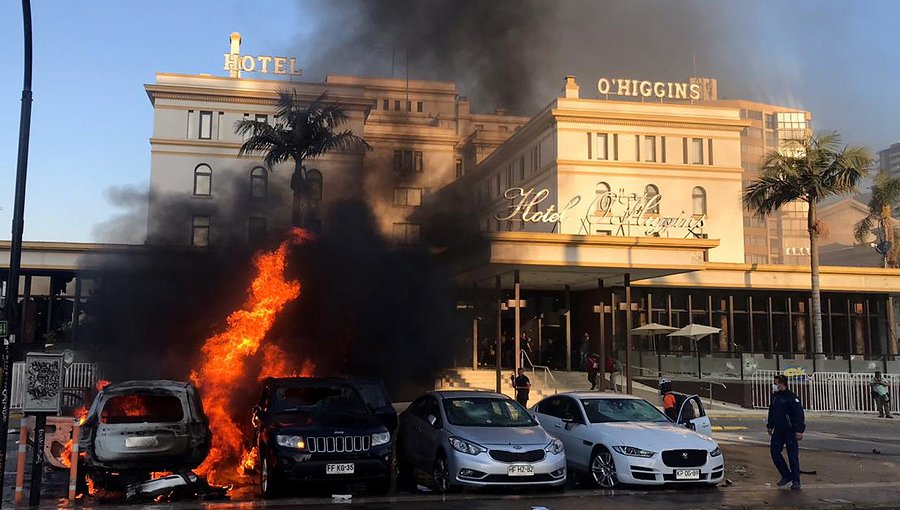 Así abordaron los medios extranjeros la violenta jornada de incidentes en Viña del Mar