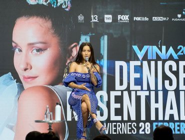 Denise Rosenthal anuncia show con "contenido social" en Viña 2020