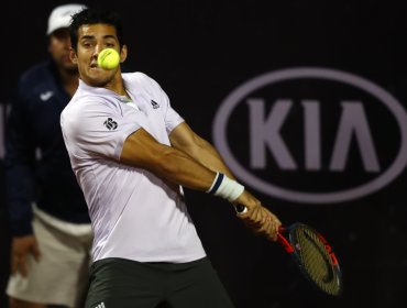 Garin se retiró en los 4tos de final del ATP de Santiago tras perder el 1er set