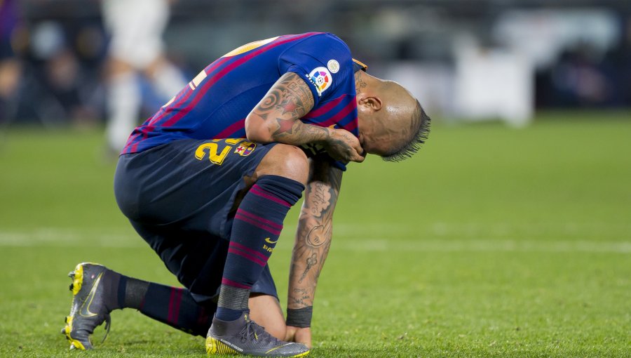 Con Vidal titular, el Barcelona sufrió dura caída ante el Real Madrid en el Clásico