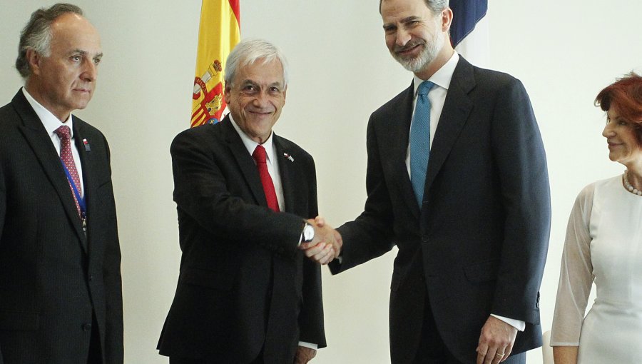 Piñera se reúne con Rey Felipe VI y profundizan acuerdo de libre comercio con UE