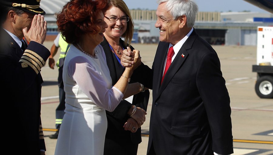 Piñera llega a Uruguay en su primer viaje al exterior desde "estallido social"