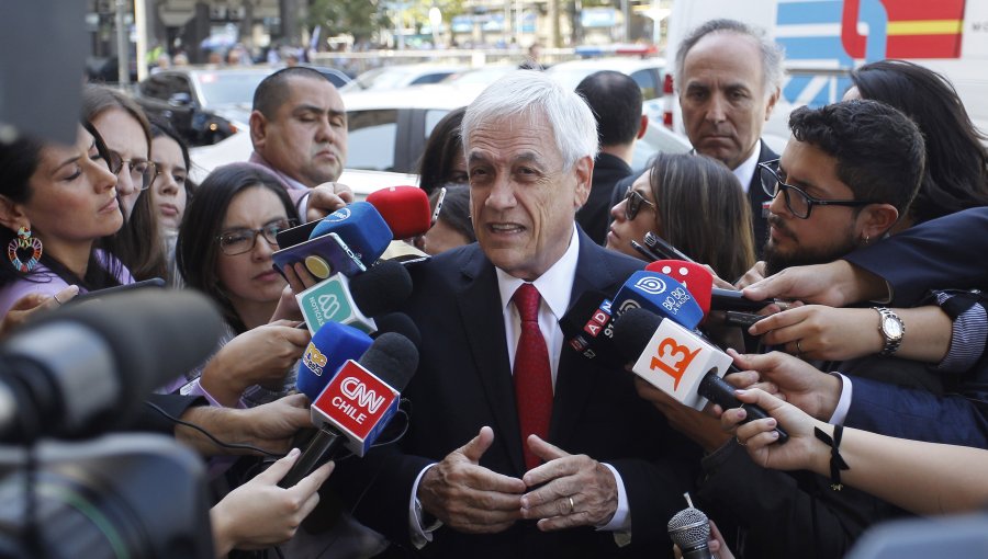 Piñera: Lo primero en agenda es restablecer orden público y combatir la violencia