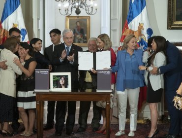 Promulgan "Ley Gabriela": incorpora relaciones de pololeo y amplía el alcance de las penas por femicidio