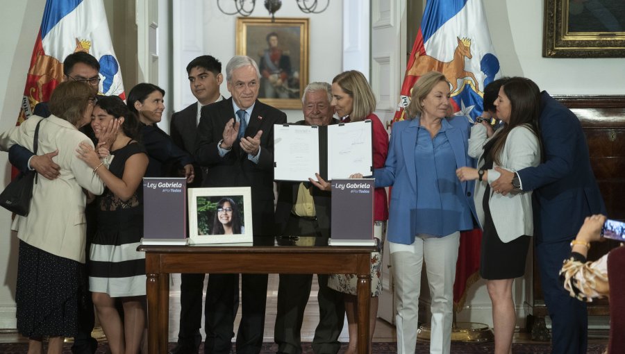 Promulgan "Ley Gabriela": incorpora relaciones de pololeo y amplía el alcance de las penas por femicidio