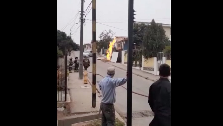 Fuerte explosión por fuga de gas obliga a evacuar a unas 150 personas en Villa Alemana