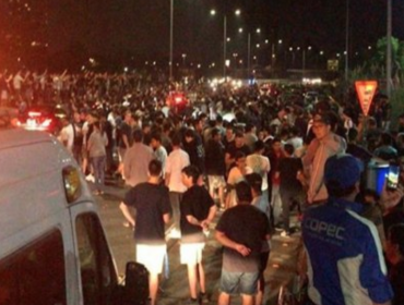 Carabineros cursa 38 infracciones de tránsito por carreras clandestinas en Costanera Norte