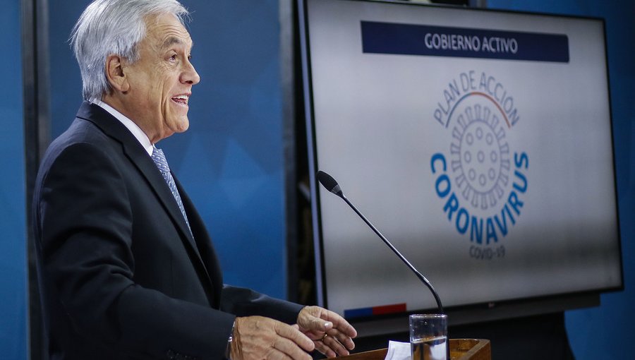 Presidente Piñera instruye a Intendentes que apliquen medidas establecidas para combatir el coronavirus en regiones